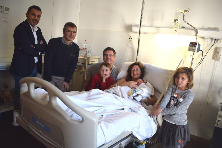 Primer Bebé de 2019 en el Hospital de Dénia