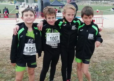Atletas de la Escuela del CA Llebeig Xàbia