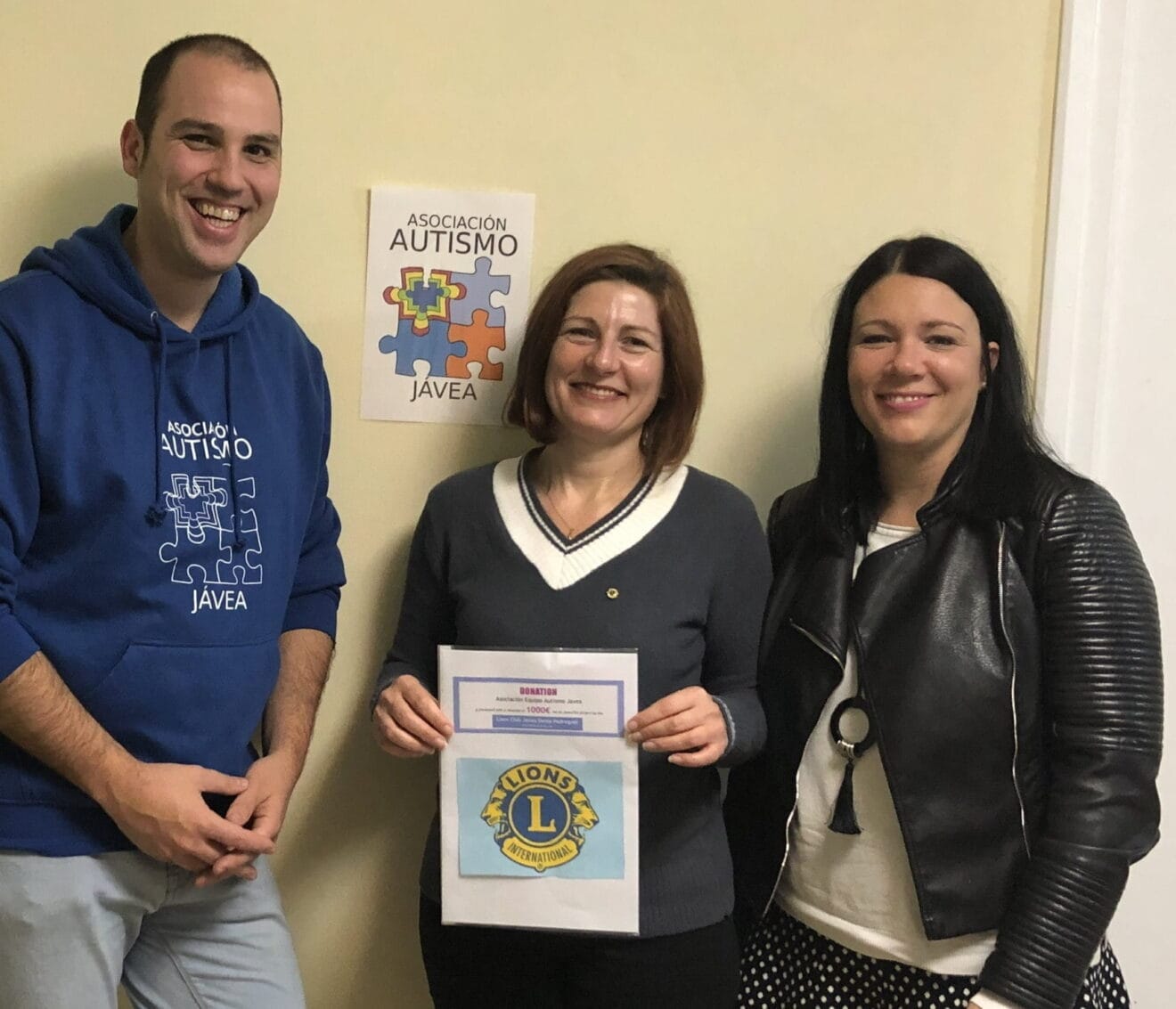 Donación Autismo Jávea