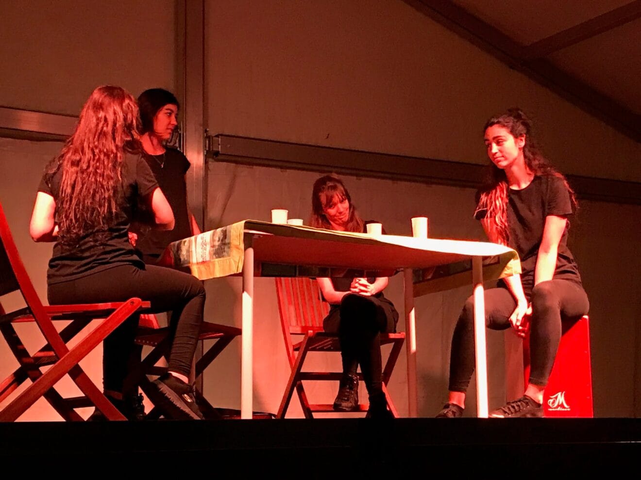 La obra de teatro'Salvaje'