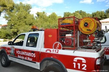 Equipamiento vehículos Voluntarios Balcón al Mar