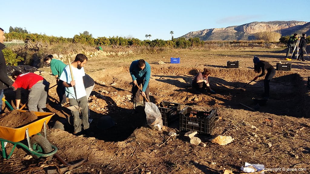 Excavaciones arqueológicas en La Rana
