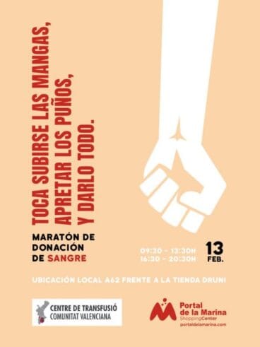 Jornada de donación de sangre de Portal de la Marina