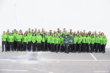 Plantilla trabajadores Leroy Ondara