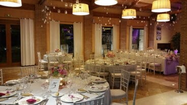 Salón para celebraciones Hotel Les Rotes