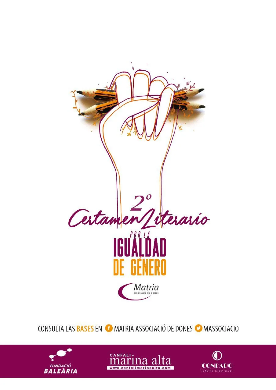 Cartel concurso literario