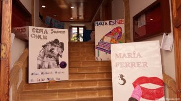 Carteles de mujeres luchadoras de Xàbia