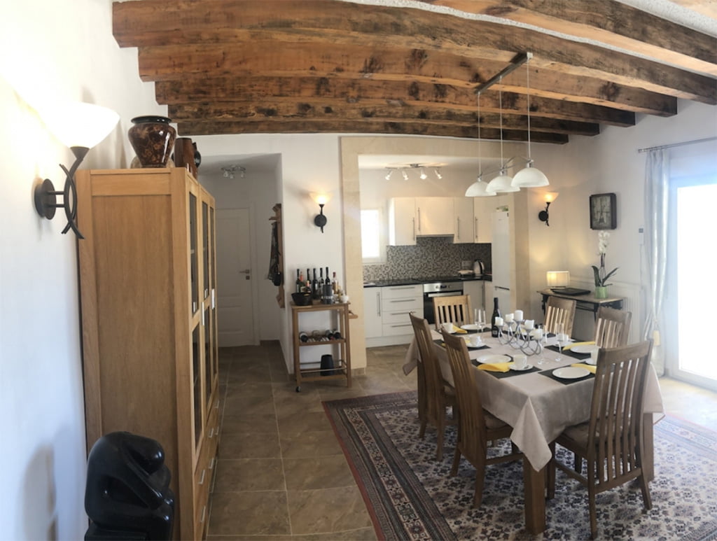 Cocina y comedor de la villa-Terramar Costa Blanca