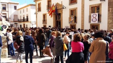 Concentración frente al Ayuntamiento