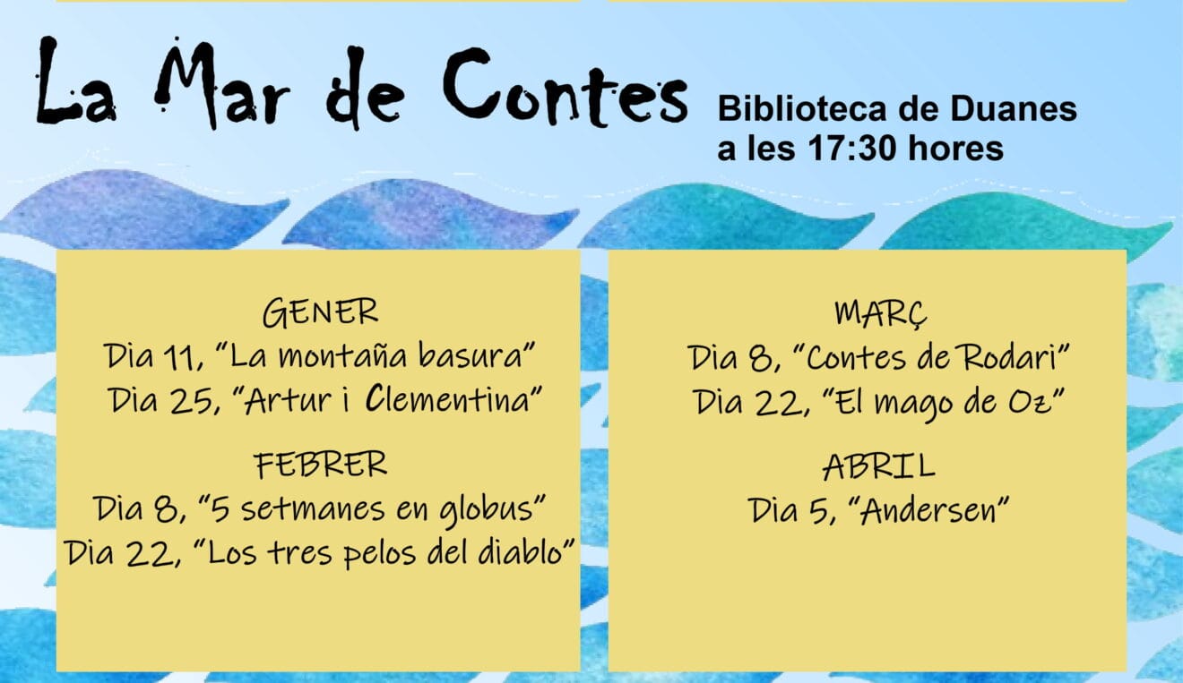 Cuentacuentos Biblioteca de Duanes