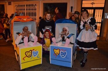 Disfraz de pareja en el Carnaval de Xàbia