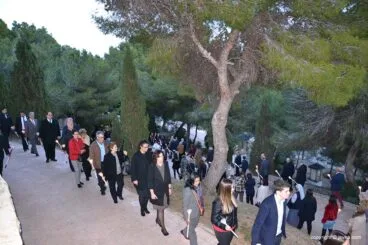 Procesión de Bajada de la imagen de Jesús Nazareno desde el Calvario