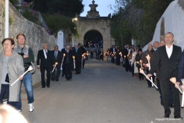 Procesión de Bajada de la imagen de Jesús Nazareno desde el Calvario