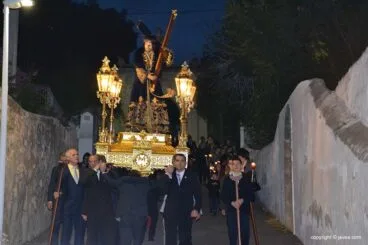 Procesión de Bajada de la imagen de Jesús Nazareno desde el Calvario