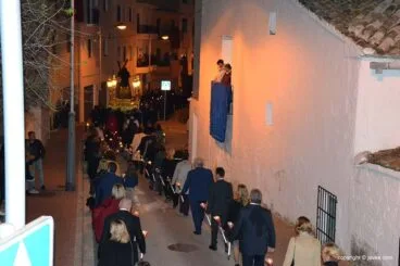 Procesión de Bajada de la imagen de Jesús Nazareno desde el Calvario