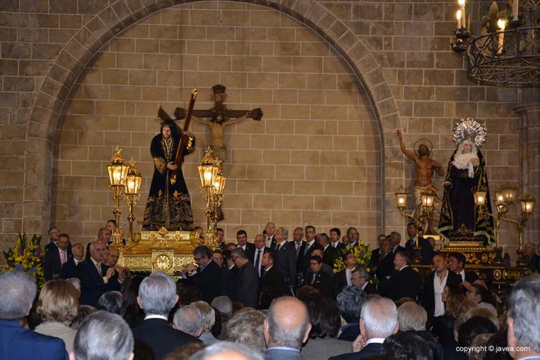 Prozession des Abfalls des Bildes von Jesus Nazareno von Golgatha