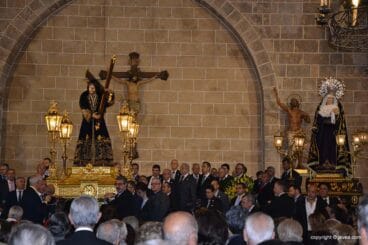 Procesión de Bajada de la imagen de Jesús Nazareno desde el Calvario