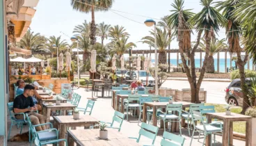 Terraza del Restaurante Ammos