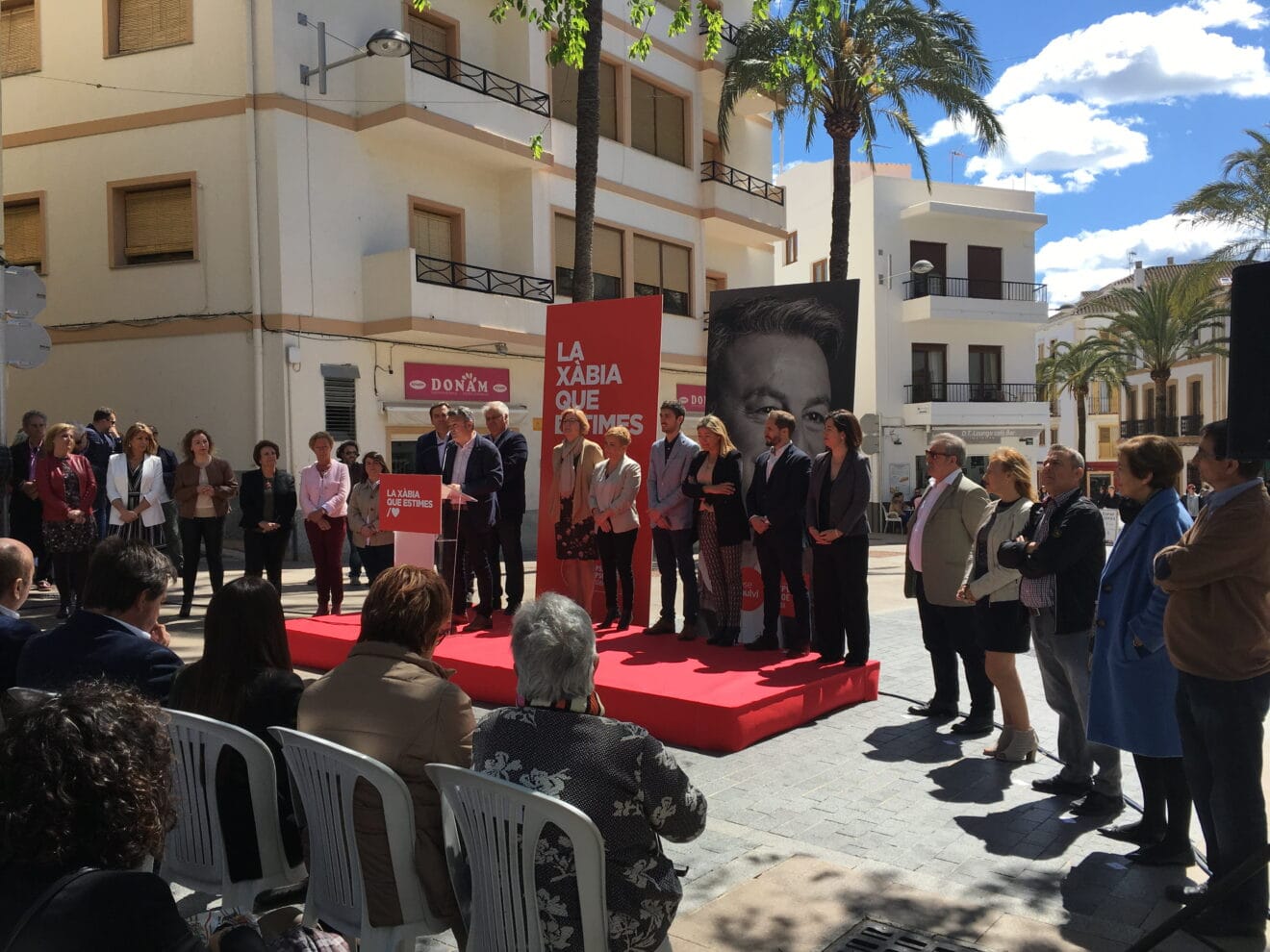 Presentación candidatura PSOE Xàbia 2019