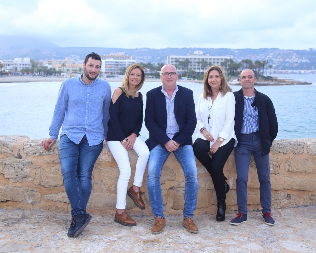 Los 5 primeros de la lista de Ciudadanos por Jávea