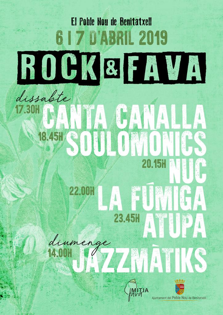 Cartel de Rock&Fava