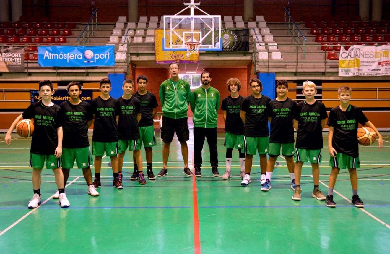 Equipo Infantil del CB Joventut Xàbia