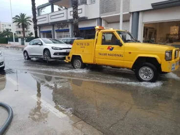 Inundación Playa del Arenal