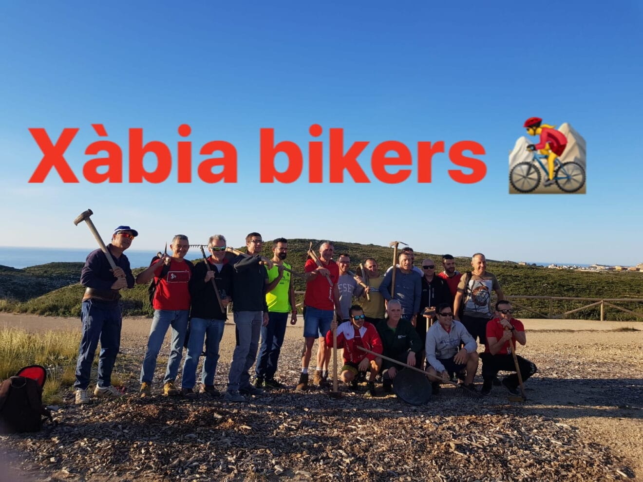 Adecentan sendas de Xàbia