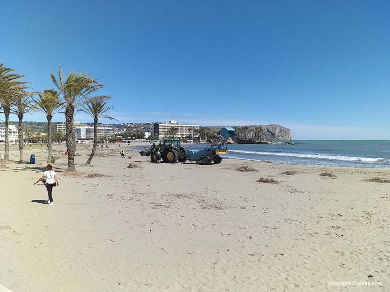 Limpieza playa Arenal