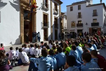 Llega la antorcha de los Minijocs a Xàbia