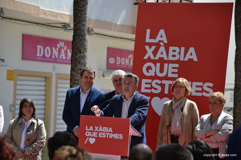 PSOE презентация кандидатуры Xàbia 2019