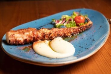 Pulpo a la brasa – Restaurante Posidonia