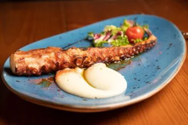 Pulpo a la brasa – Restaurante Posidonia