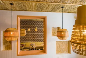 Interior de Restaurante El Portitxol- Santa Coqueta