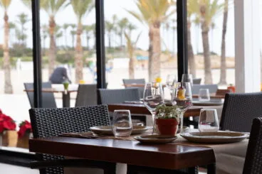 Vistas desde el comedor de Restaurante Posidonia
