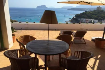 Vistas panorámias Moraira Terramar Costa Blanca