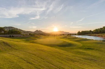 Atardecer en La Sella Golf