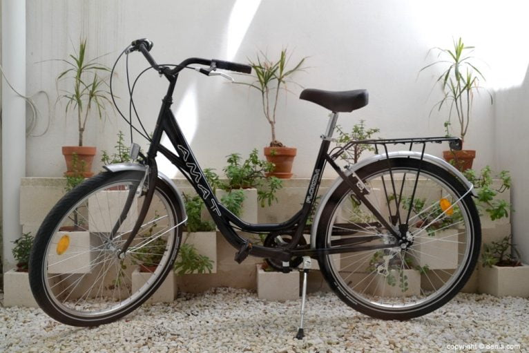 Bicicleta que se sorteará en la Marcha Solidaria