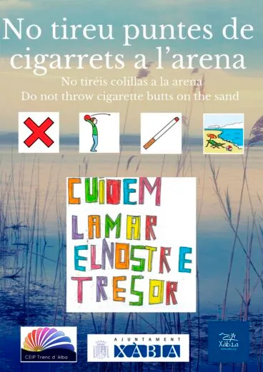 Cartel colillas
