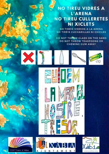 Cartel Vidrio