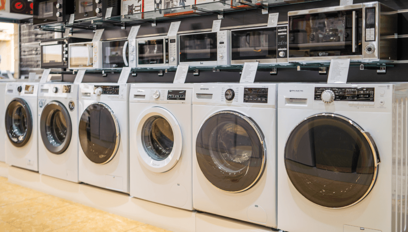 Comprar lavadora y microondas en Jávea