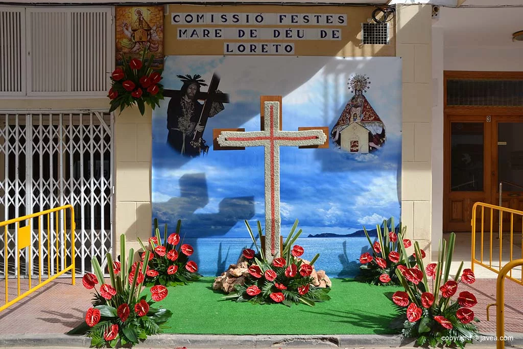 Cruces de flores Fiestas del Nazareno 2019 (14)