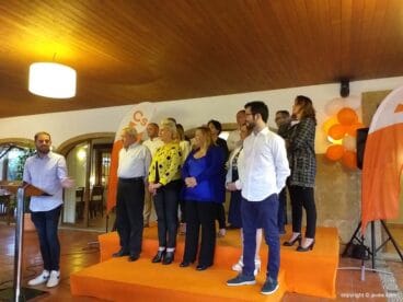 El diputado Jesús Salmerón en el acto de Ciudadanos