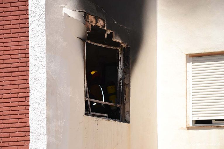 Incendi d'Habitatge a la Platja de l'Arenal
