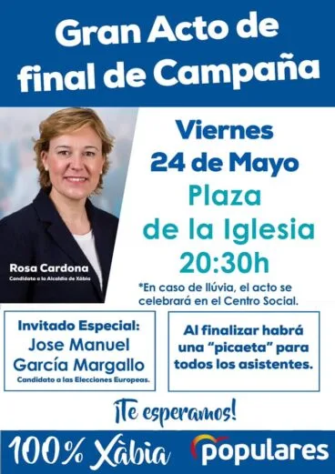 Mitin fin de campaña PP
