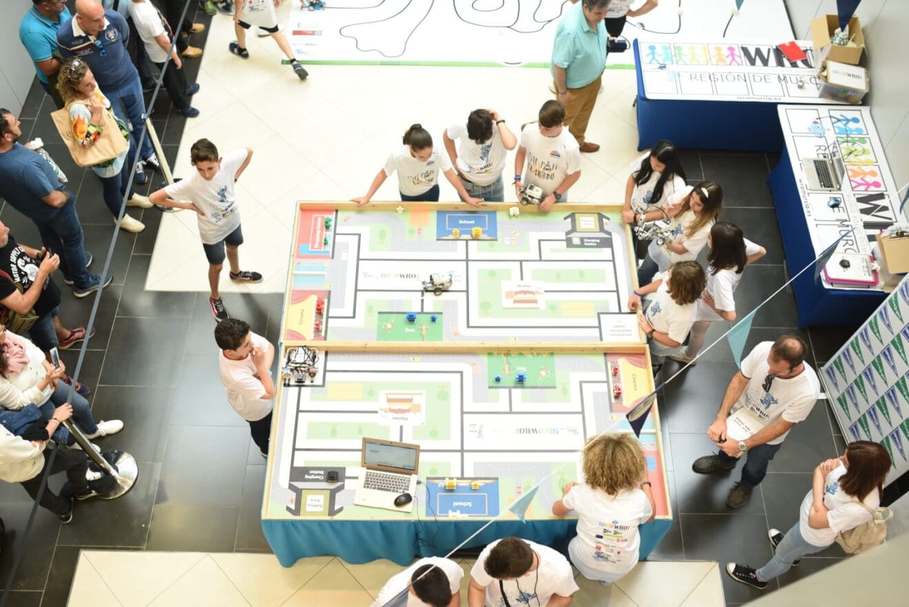 Momento de la competición