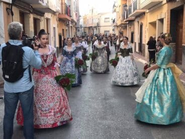 Ofrenda Festes de la Rosa Benitaxell