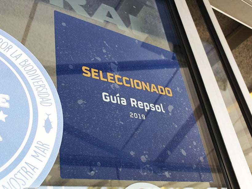 Seleccionado Guía Repsol 2019 – Restaurante Noray