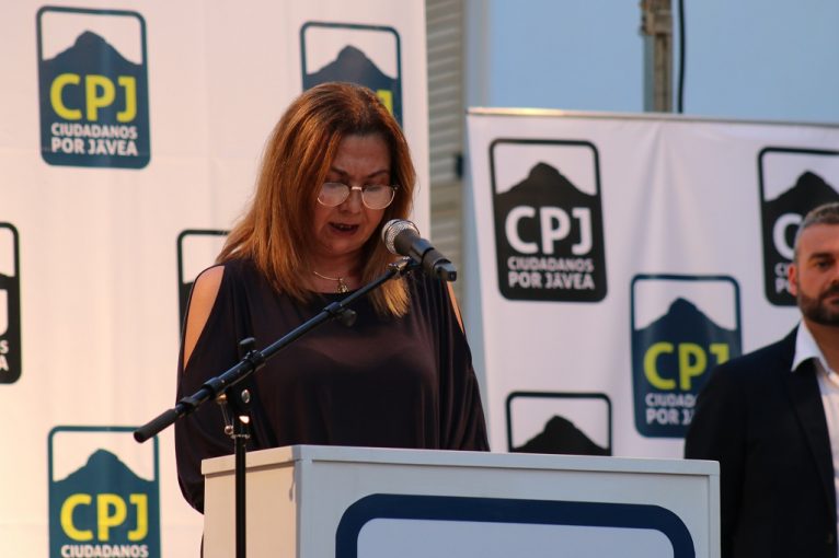 Susana Ern - Mitin Placeta Ciudadanos por Jávea