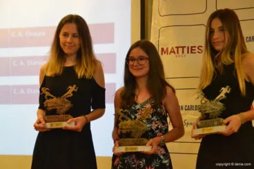 Aitana Valera, Carla Serra y Lidia Navarro